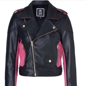 Juicy Couture Leather Moro Jacket